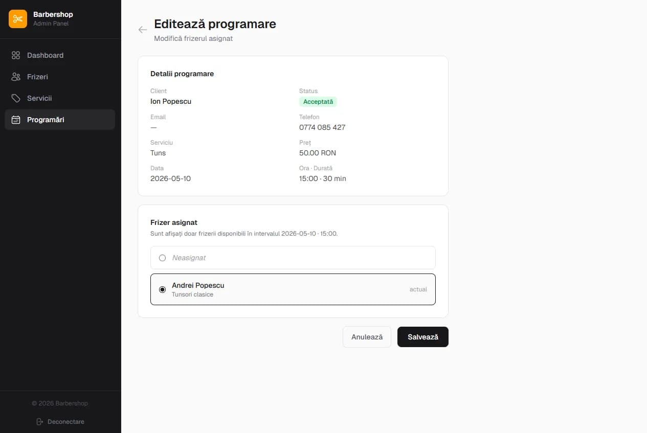 Istoric și detalii programare